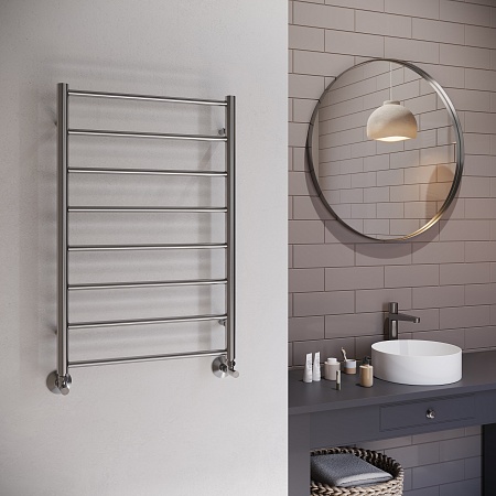 Аврора П8 500х800 Полотенцесушитель TERMINUS Оружейная сталь Находка - фото 3