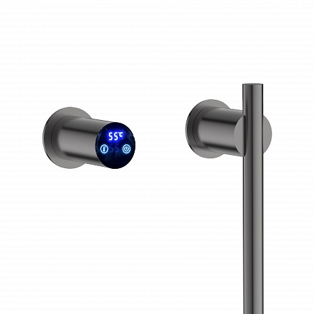 Рондо П2 350х760 электро Полотенцесушитель TERMINUS Оружейная сталь Находка - фото 4