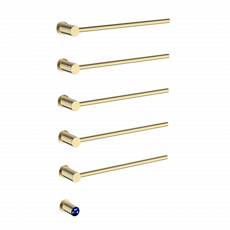 Аккорд П5 500х800 электро Полотенцесушитель TERMINUS Брашированное золото Находка - фото 1 Аккорд П5 500х800 электро Полотенцесушитель TERMINUS Брашированное золото Находка - фото 1